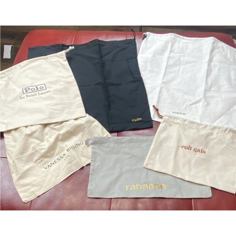 Ralph Lauren and Designer Dust Bags Collection - Black, White, Cream 6 units - Picture 16 of 16